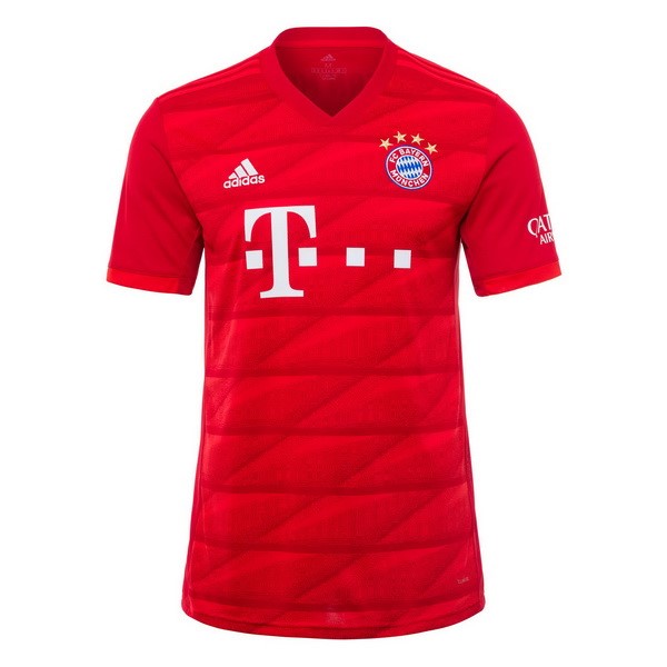 Camiseta Bayern Munich Replica Primera Ropa 2019/20 Rojo